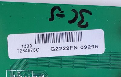 KIT DE TARJETAS PARA TV HISENSE / MAIN FUENTE 284876 / RSAG7.820.10462/ROH / RSAG7.820.10462/ROH / 284875 / T-CON 8T03D25442CHT / DCBDM-X296C_03 / 22122800800836 / PANEL HD580X1U91-L1/S0/GM/CKD3A/ROH/1 / MODELO 58R6E3 - Imagen 3